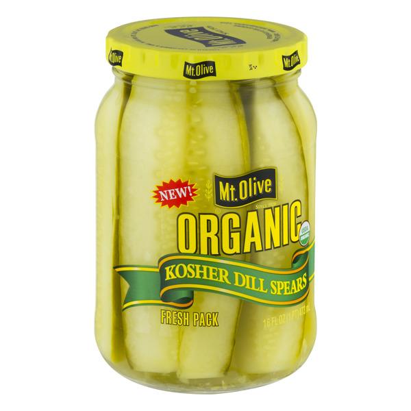 Mt. Olive Organic Kosher Dill Pickle Spears HyVee Aisles Online