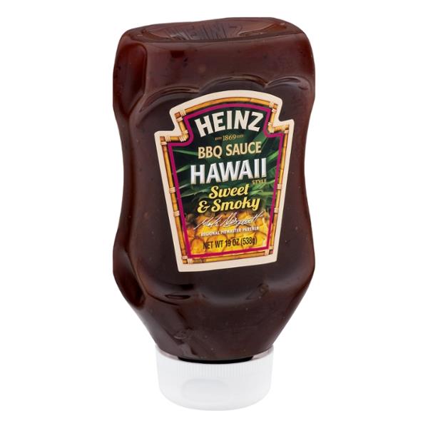 Heinz BBQ Sauce Hawaii Style Sweet & Smoky | Hy-Vee Aisles Online