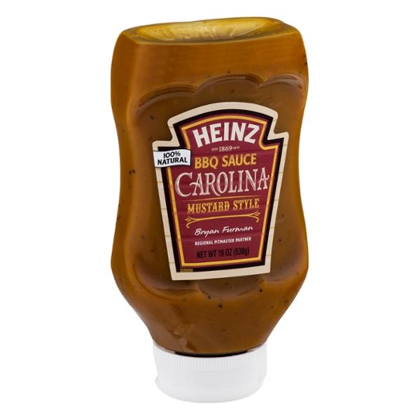 Heinz BBQ Sauce Carolina Mustard Style | Hy-Vee Aisles Online Grocery ...