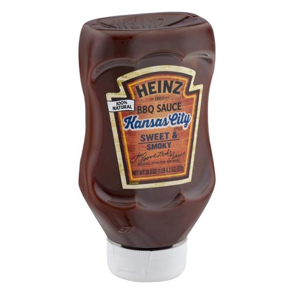 Heinz Kansas City Style Sweet & Smoky BBQ Sauce | Hy-Vee Aisles Online ...