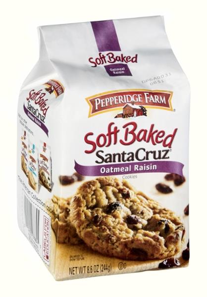 Pepperidge Farm Soft Baked Santa Cruz Oatmeal Raisin Cookies | Hy-Vee ...