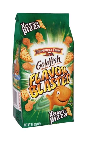 Pepperidge Farm Goldfish Xplosive Pizza Backed Snack Crackers | Hy-Vee ...