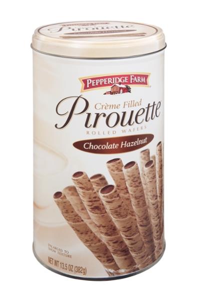 Pepperidge Farm Pirouette Chocolate Hazelnut Creme Filled Wafers Hy Vee Aisles Online Grocery 1499