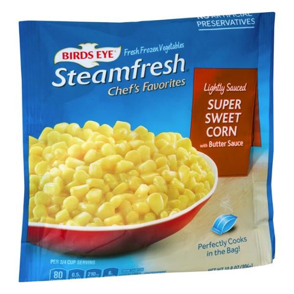 Birds Eye Steamfresh Chef's Favorites Super Sweet Corn with Butter ...