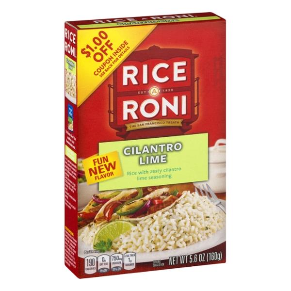 Rice-A-Roni Cilantro Lime | Hy-Vee Aisles Online Grocery Shopping