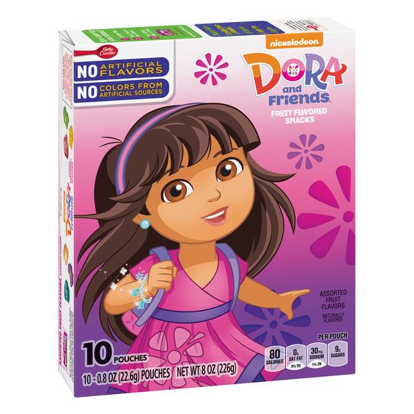 Betty Crocker Dora and Friends Fruit Flavored Snacks 10-.8oz