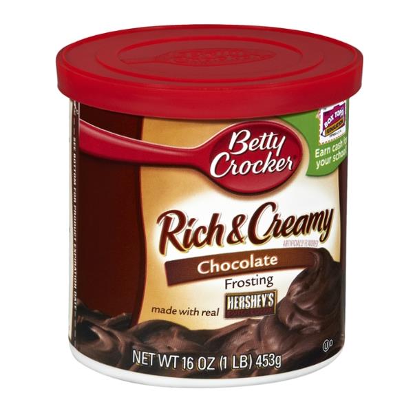 Betty Crocker Rich & Creamy Chocolate Frosting | Hy-Vee Aisles Online ...