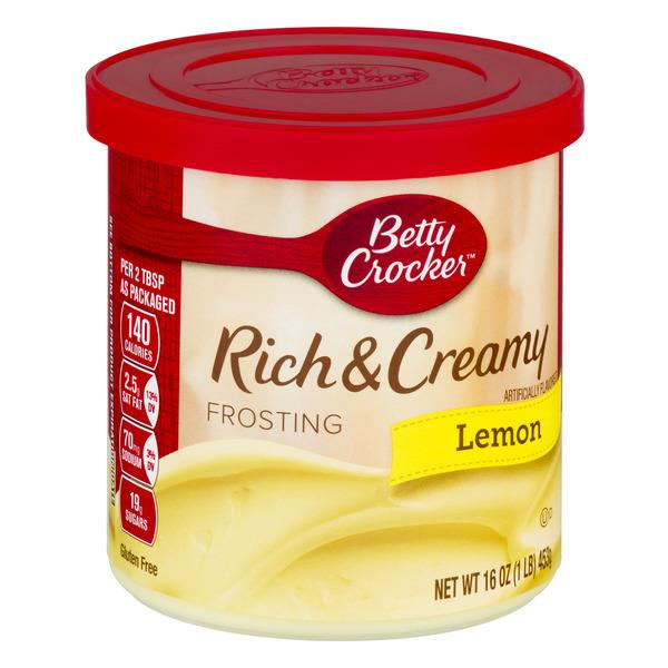 Betty Crocker Rich & Creamy Lemon Frosting HyVee Aisles Online