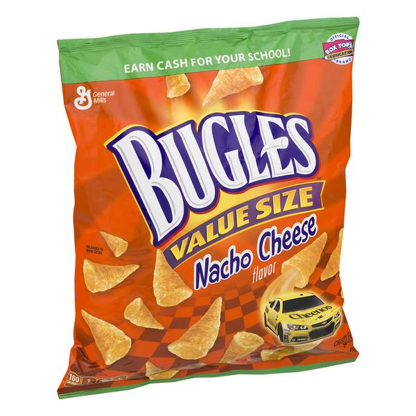Bugles Nacho Cheese Flavor Crispy Corn Snacks HyVee Aisles Online