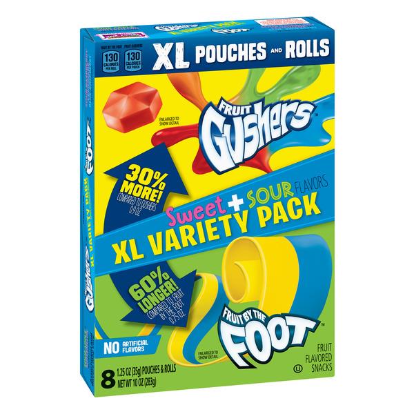 General Mills Betty Crocker Fruit Gushers/Fruit By the Foot Sweet ...