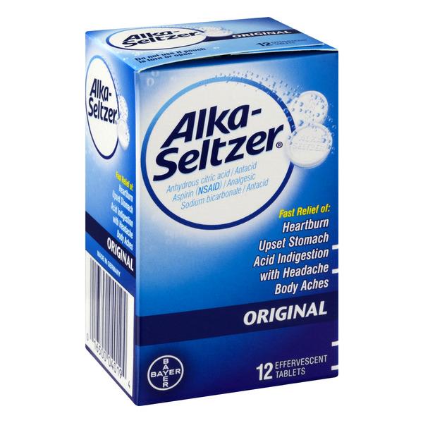 Alka-Seltzer Original Antacid Effervescent Tablets | Hy-Vee Aisles ...