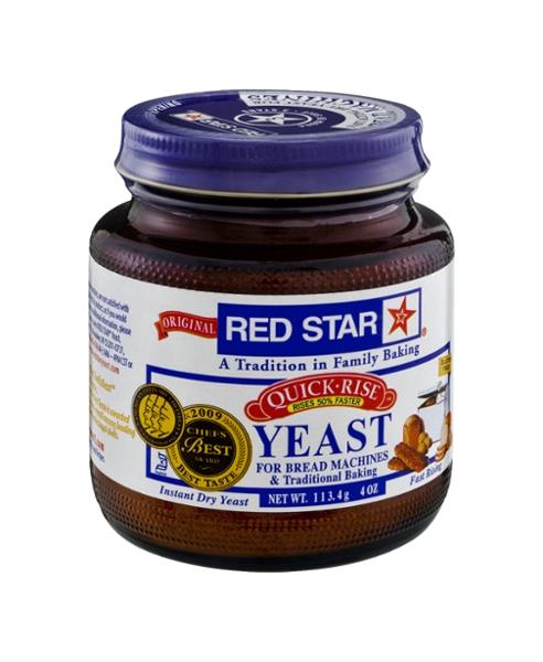 Red Star Quick Rise Yeast For Bread Machines And Tradtional Baking Hy Vee Aisles Online Grocery 5512