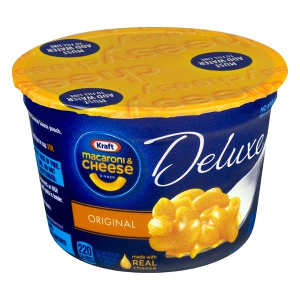 Kraft Deluxe Original Macaroni & Cheese Dinner | Hy-Vee ...