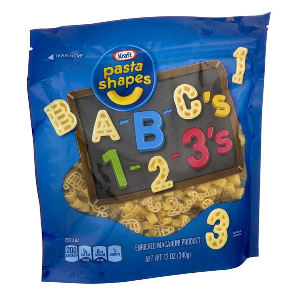 Kraft Pasta Shapes ABC's and 123's HyVee Aisles Online Grocery