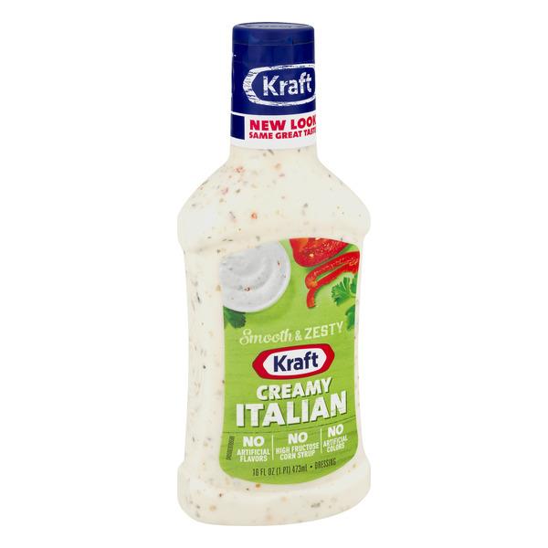 Kraft Creamy Italian Dressing 16 fl. oz. Bottle HyVee Aisles Online