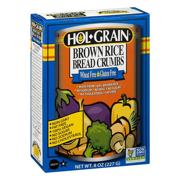 Hol Grain Wheat Free Gluten Free Brown Rice Bread Crumbs HyVee