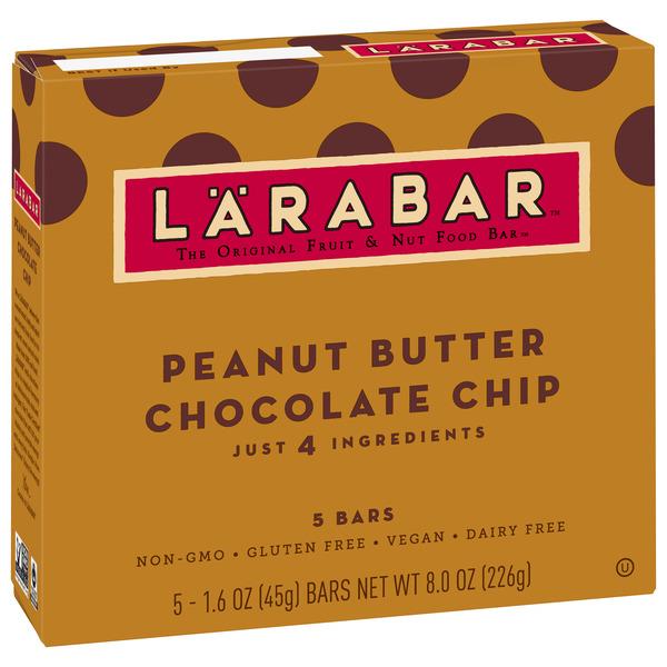 Larabar Fruit & Nut Bars Peanut Butter Chocolate Chip 51.6 oz Bars