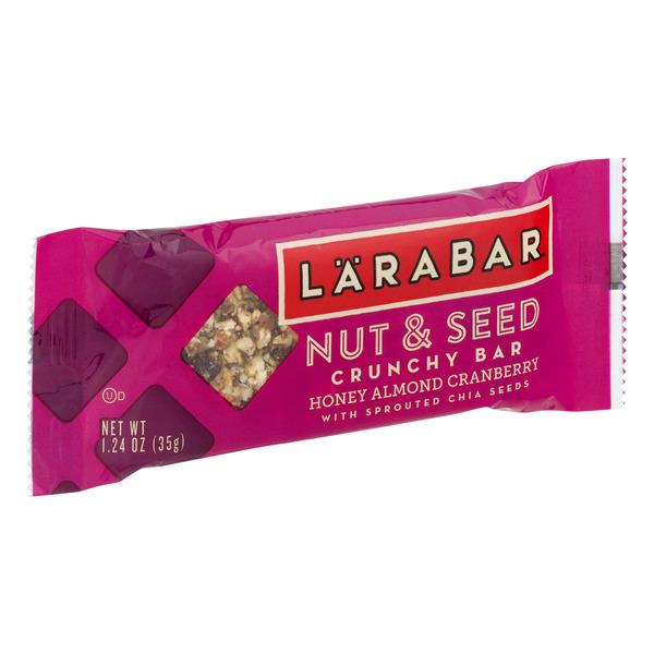Larabar Honey Almond Cranberry Crunchy Nut Seed Bars Larabar Honey Almond Cranberry Crunchy Nut Seed Bars