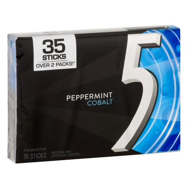 Wrigley's 5 Sugarfree Gum Peppermint Cobalt | Hy-Vee Aisles Online ...