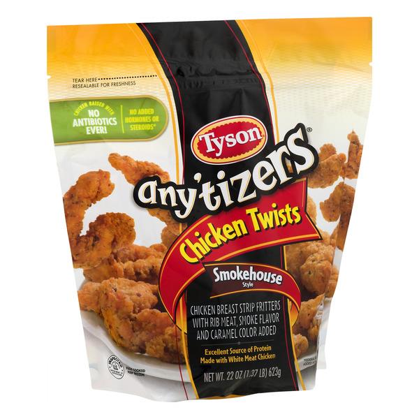 Tyson Any'tizers Savory Bacon Chicken Twists | Hy-Vee Aisles Online ...