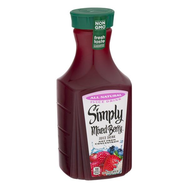 Simply Mixed Berry Juice Drink | Hy-Vee Aisles Online Grocery Shopping