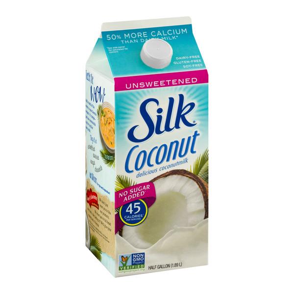 Silk Coconut Unsweetened Milk HyVee Aisles Online Grocery Shopping