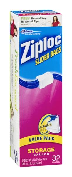 Ziploc Slider Gallon Storage Bags Hy Vee Aisles Online Grocery Shopping