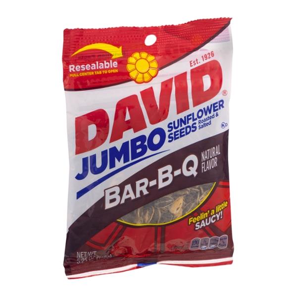 David Jumbo Bar-B-Q Sunflower Seeds | Hy-Vee Aisles Online Grocery Shopping