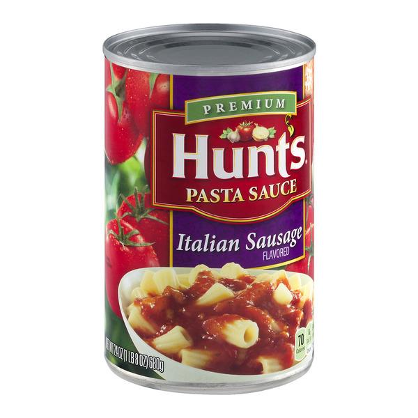 Hunts Italian Sausage Pasta Sauce HyVee Aisles Online Grocery Shopping