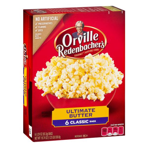 Orville Redenbacher's Gourmet Popping Corn Ultimate Butter - 6 CT | Hy ...