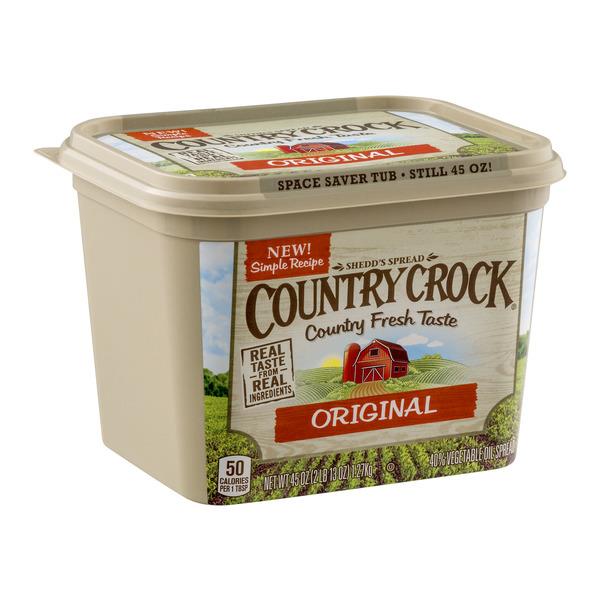 Shedd's Spread Country Crock Original 40 Vegetable Oil Spread HyVee Aisles Online Grocery