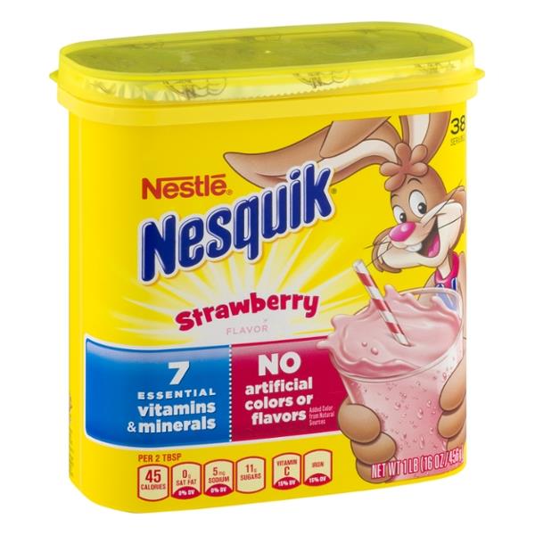 Nestle Nesquik Strawberry Powder HyVee Aisles Online Grocery Shopping