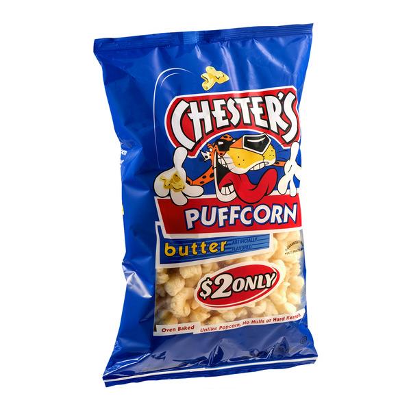 Chester's Butter Flavored Puffcorn 3.5 oz Bag HyVee Aisles Online