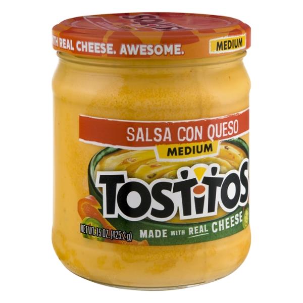 Tostitos Brand Medium Salsa Con Queso Dip | Hy-Vee Aisles Online ...