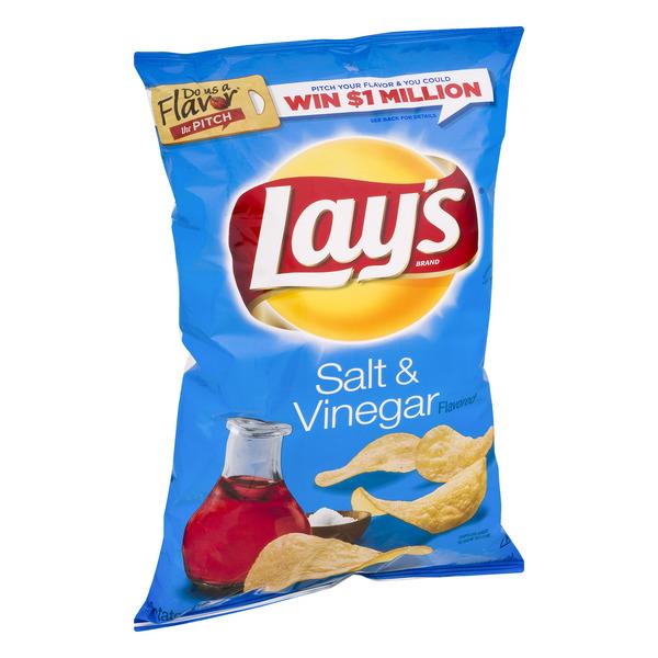 Lay's Salt & Vinegar Potato Chips | Hy-Vee Aisles Online ...