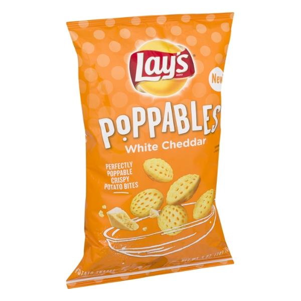 Lay's White Cheddar Poppables Potato Snacks | Hy-Vee Aisles Online ...