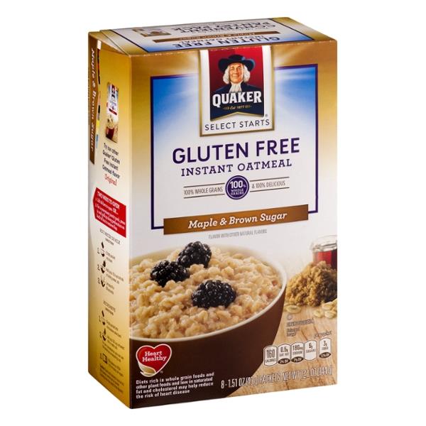 Quaker Select Starts Gluten Free Maple & Brown Sugar ...