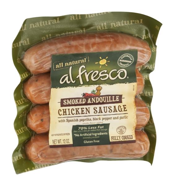 Al Fresco Chicken Sausage, With Spanish Paprika, Black Pepper And