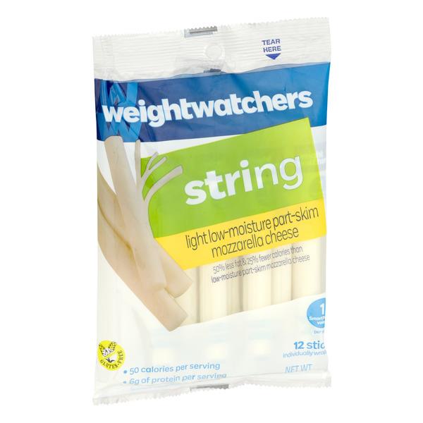 Weight Watchers Light Mozzarella String Cheese Sticks 12 CT HyVee
