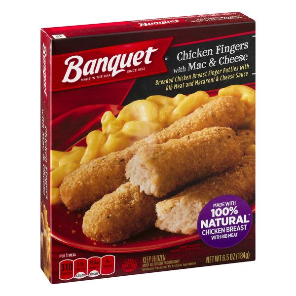 Banquet Chicken Fingers with Mac & Cheese | Hy-Vee Aisles Online ...