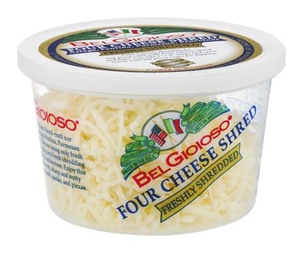 BelGioioso Shredded Four Cheese | Hy-Vee Aisles Online Grocery Shopping