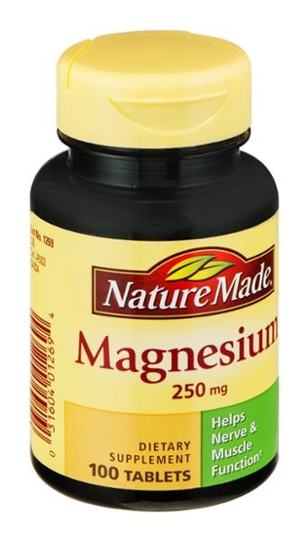 Nature Made Magnesium 250mg Tablets | Hy-Vee Aisles Online Grocery Shopping