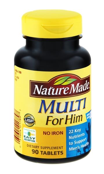 Nature Made Multi For Him Tablets | Hy-Vee Aisles Online ...