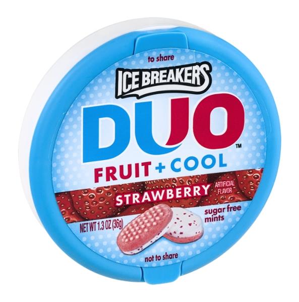 Ice Breakers Duo Fruit + Cool Strawberry Mints HyVee Aisles Online