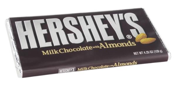 Hershey's XL Milk Chocolate Candy Bar with Almonds | Hy-Vee Aisles ...