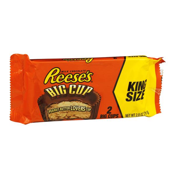 Reese's Big Cup Peanut Butter Cups King Size Candy 