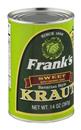 Frank's Sweet Bavarian Style Kraut with Caraway Seeds