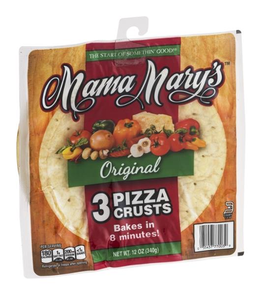Mama Mary's Original Pizza Crusts 3Ct HyVee Aisles Online Grocery