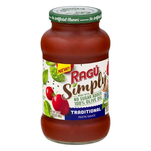 Ragu Simply Traditional Pasta Sauce Hy Vee Aisles Online Grocery Shopping