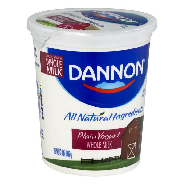 Dannon Natural Plain Yogurt Hy Vee Aisles Online Grocery Shopping 6300